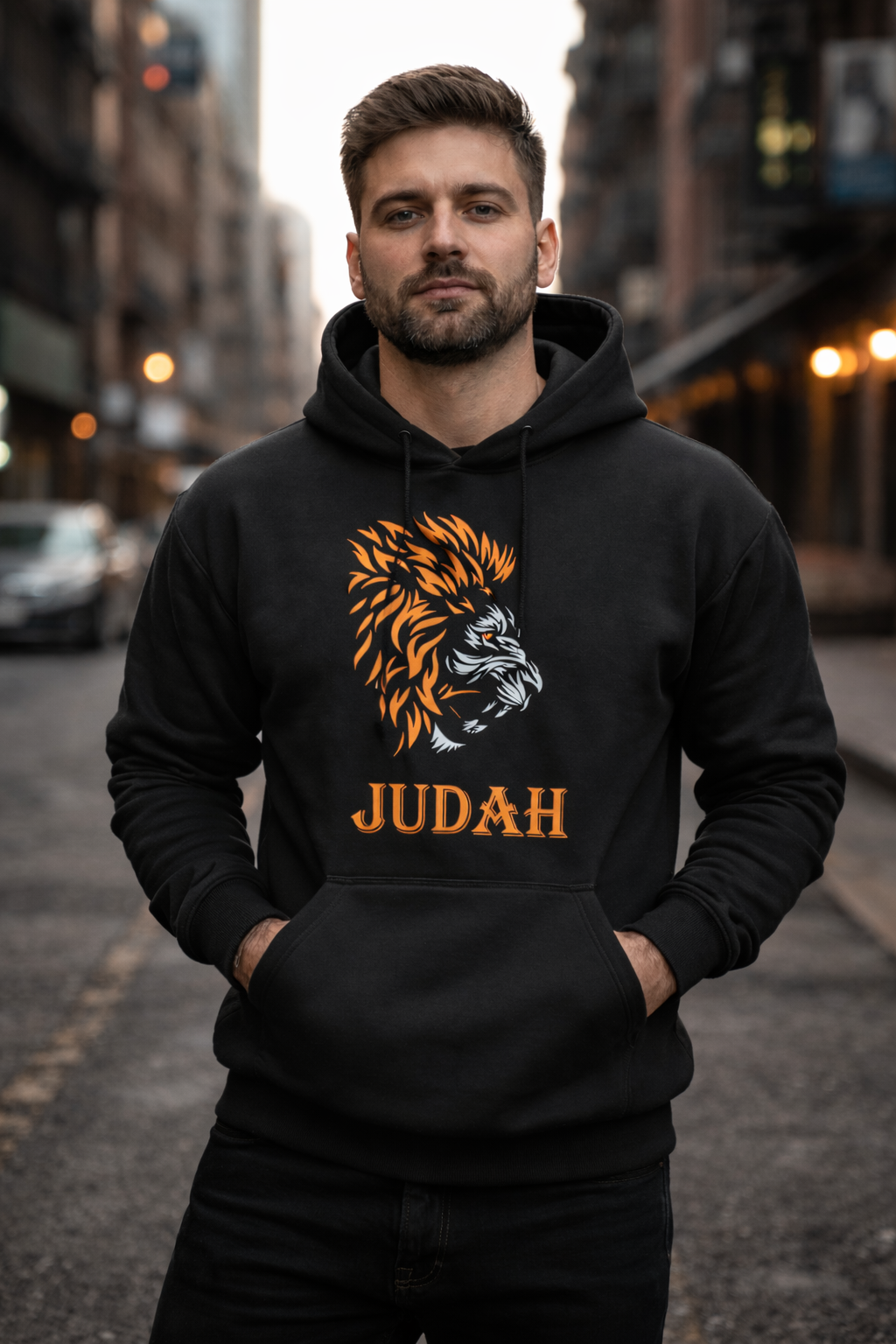 Lion of Judah Christian Hoodie – Faith Based Streetwear | 838 Apparel